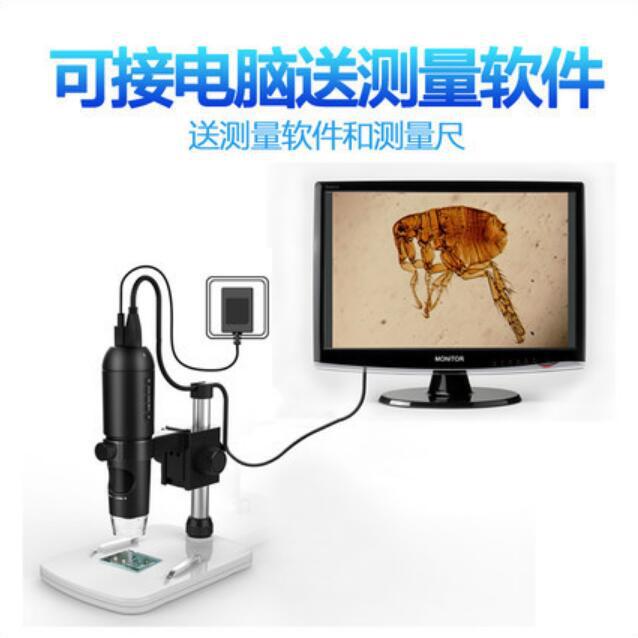 1080P高清电子显微镜 HDMI便携式显微镜PCB板检测维修放大镜UM016