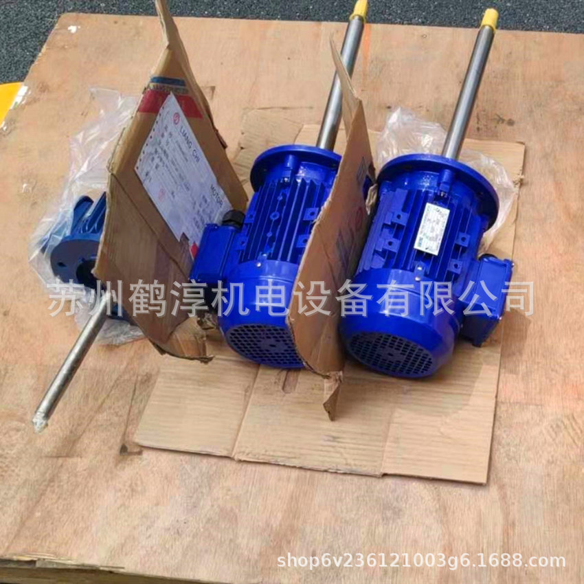 东元高崎良机磷化喷淋泵专用电机AEVP-PW-2.2KW-2P不锈钢加长轴