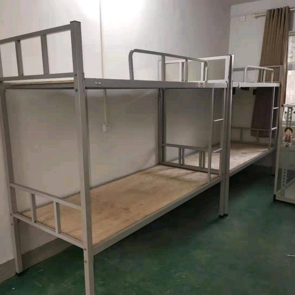 双层铁架床上下铺床二层架子床大人上下床公寓出租房学生工地宿舍