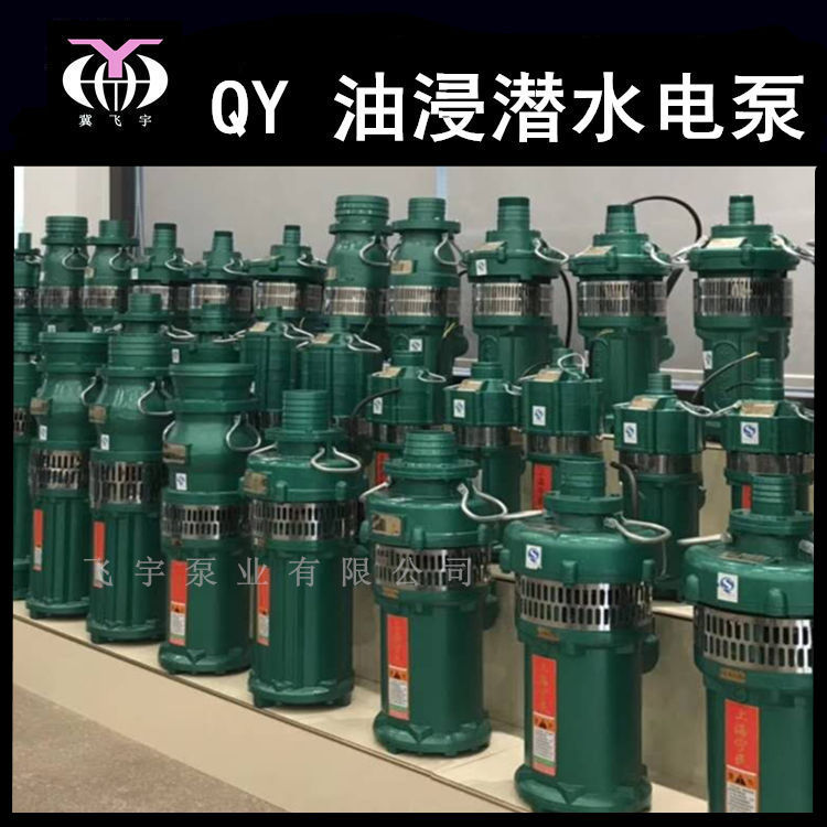 QY12.5-50-4油浸式潜水电泵 2寸三相油侵潜水泵 农用工业抽水机