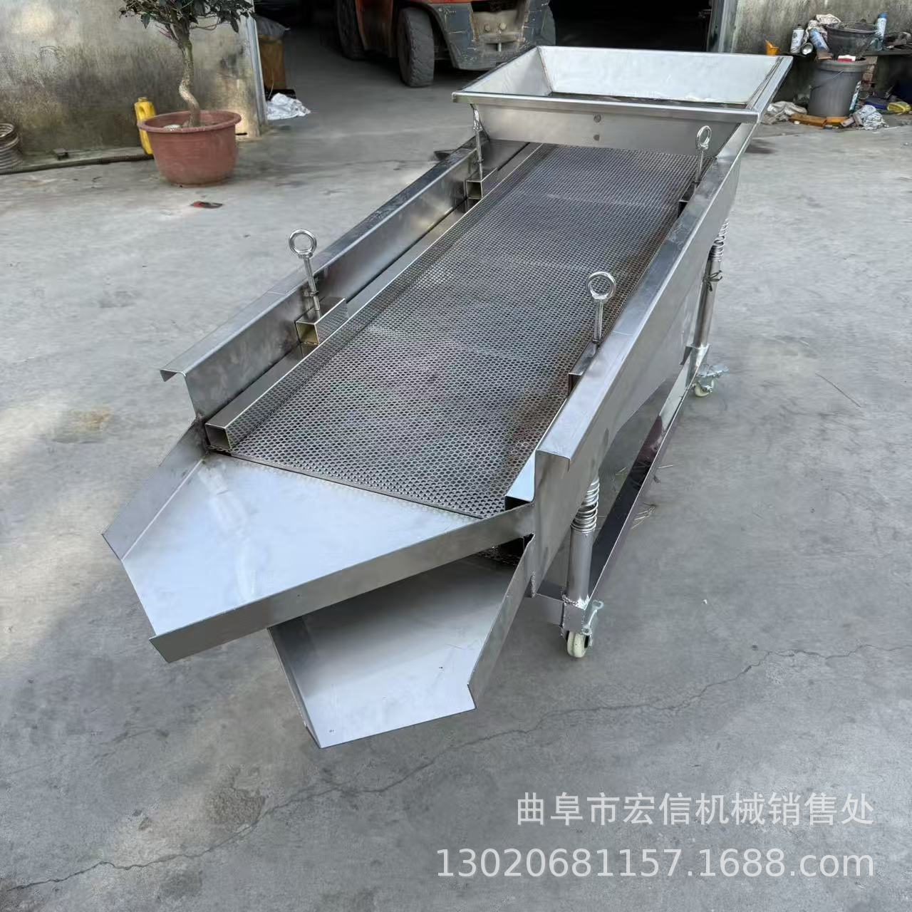 小龙虾不锈钢电动分选筛