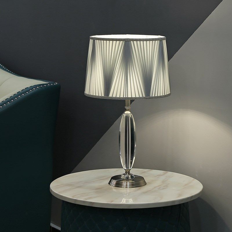 卧室轻奢主卧书房沙发角几床头台灯浪漫夜灯调色可调光家用灰绿色,家装灯饰光源,装饰台灯,淘宝优惠券,粉丝福利购,淘宝优惠卷