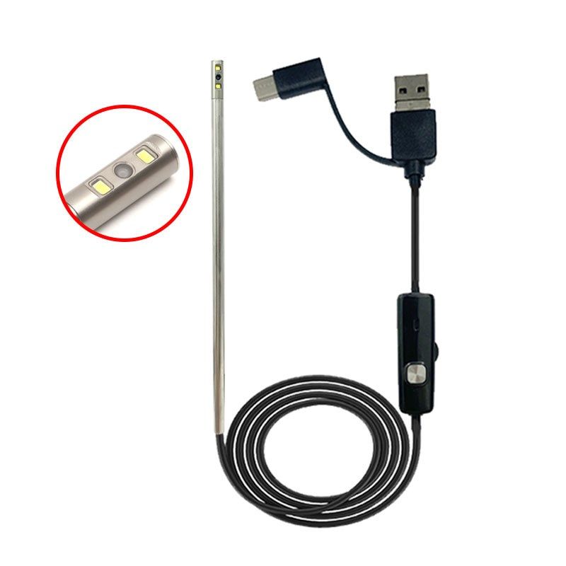 直径6mm侧视高清内窥镜摄像头工业管道汽修零件检测探头USB免驱动,电子/电工,内窥镜摄像头,淘宝优惠券,粉丝福利购,淘宝优惠卷