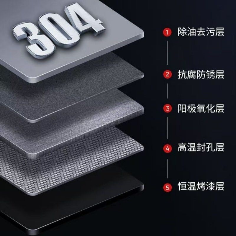 商用加厚不锈钢油烟罩风机餐厅饭店食堂厨房排烟罩强力吸抽油烟机