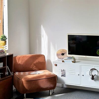 一间公寓家居沙发韩国oins角落小户型客厅简约设计靠背款沙发椅子