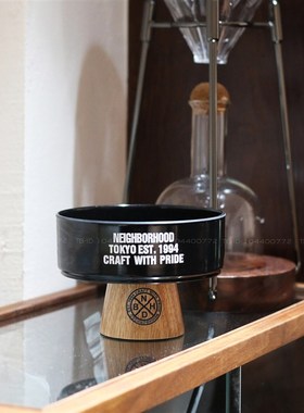 潮牌实木底座托盘客厅玄关小物y件钥匙盘仿瓷收纳盘储物碗潮流摆