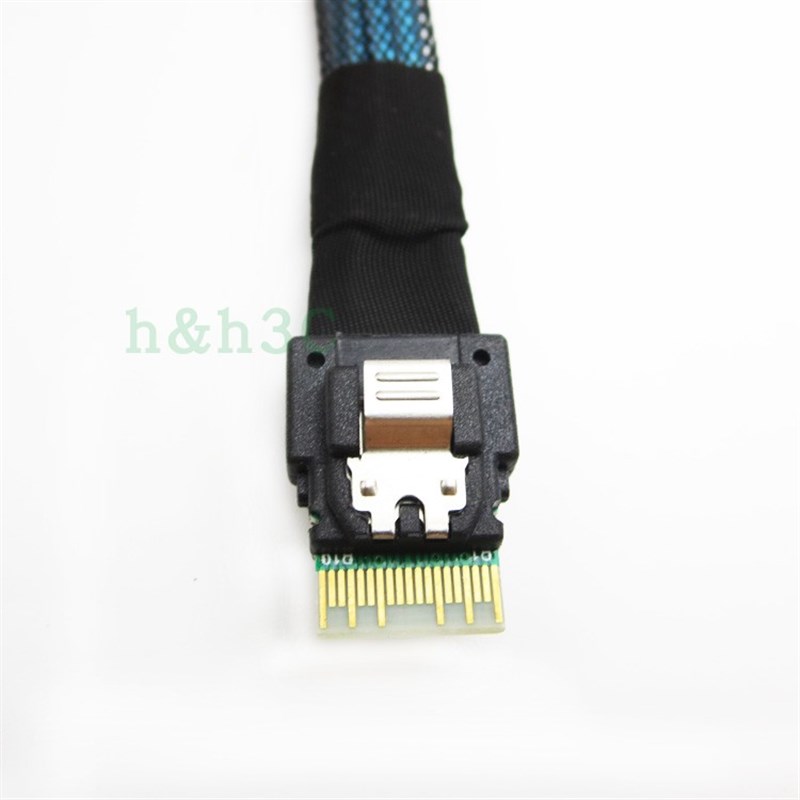 主板SFF8654高速U.2转SFF8639连Nvme SAS适用intel P35W00 SSD固