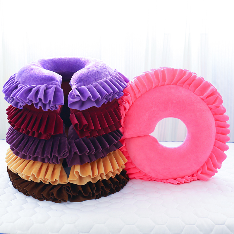 美容院乳胶趴枕美容床洞口u型趴枕按摩脸垫枕趴趴枕胸枕脚云