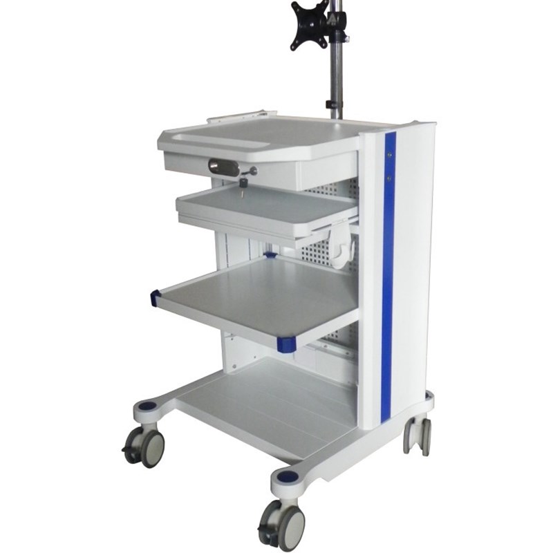 内窥镜仪器推车台式机电脑车麻醉室手术设备集成台车口腔科口扫车