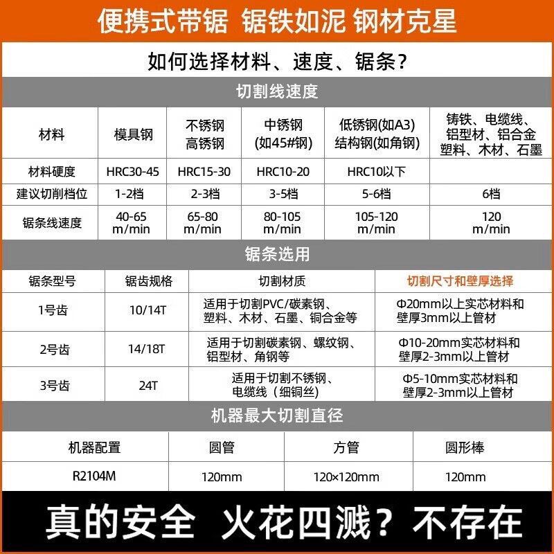 博尔特M42双金属带锯锯条小锯床木工金属合金曲线金属不锈钢切割