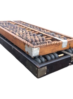 老物件杂木老算盘旧算盘经典怀旧饭店酒楼咖啡厅道具装饰收藏摆件