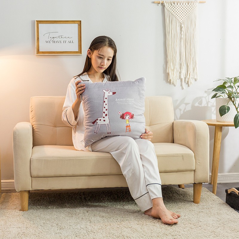 懒人被子冬袖被单人儿童盖被学生玩手机车载O多功能空调被抱枕两