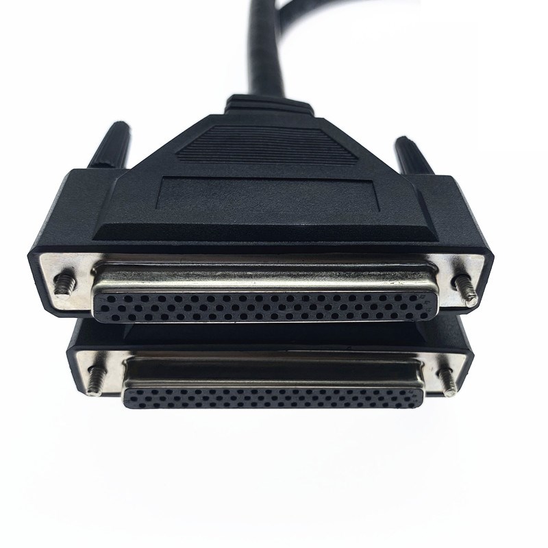 DB62连接线公对公 母p对母 公对母数据线HPDB62延长线双绞纯铜电