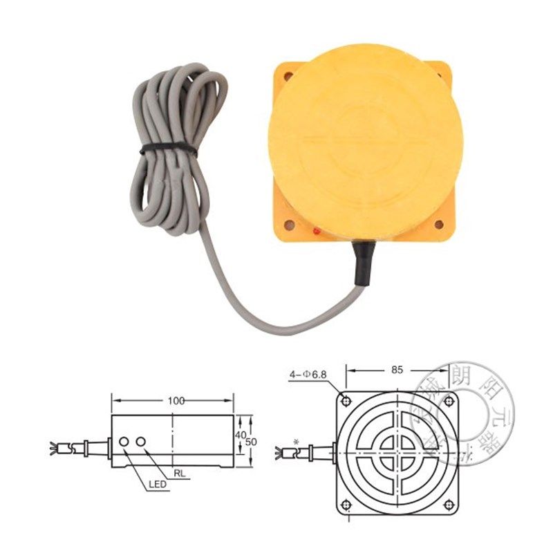 沪工接近开关TCA-3050C远距离传感器PNP直流三线常开感应器50mm,电子/电工,感应开关,淘宝优惠券,粉丝福利购,淘宝优惠卷