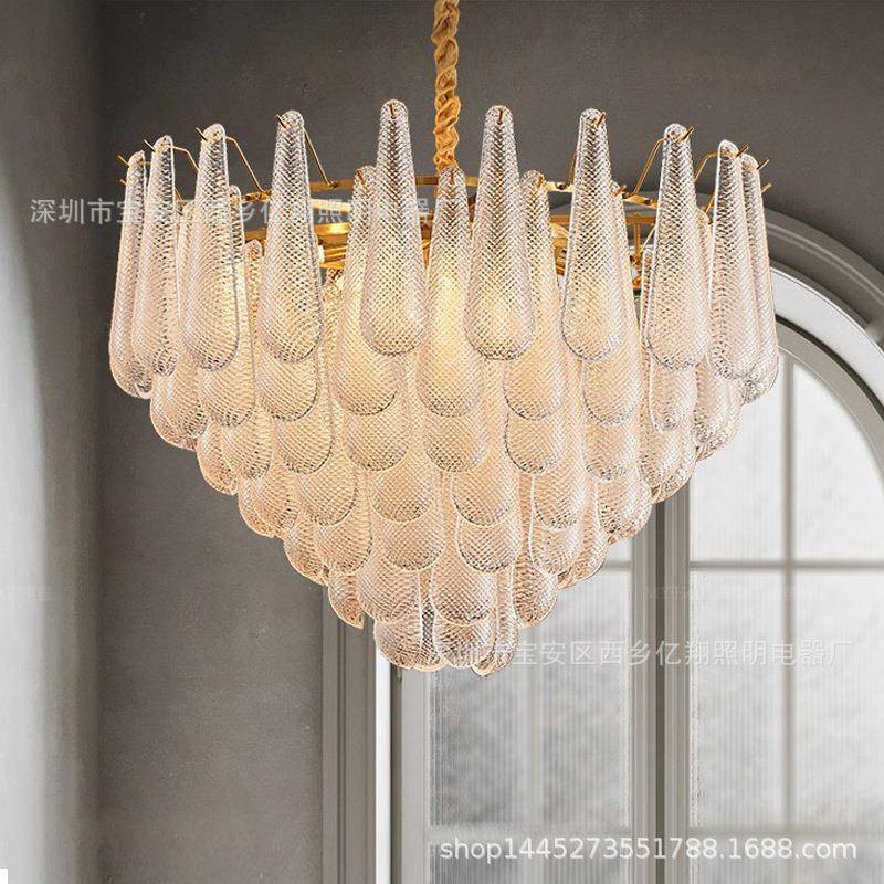 后现代轻奢客厅吊灯酒店大厅大气餐厅卧室灯新款灯具全屋套餐组合