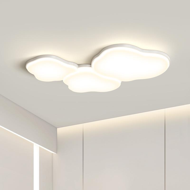 奶油风云朵吸顶灯现代简约客厅灯创意个性智能护眼卧室书房灯具