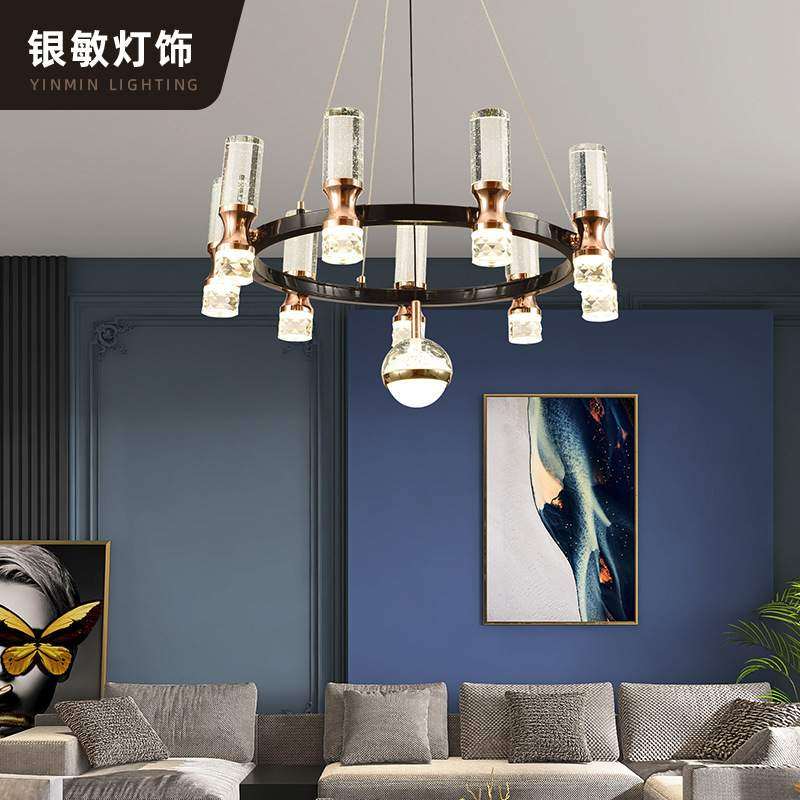 2025年新款灯具 北欧复古艺术吊灯大气轻奢客厅水晶吊灯客厅灯,纺织面料/辅料/配套,纺织机械配件,淘宝优惠券,粉丝福利购,淘宝优惠卷