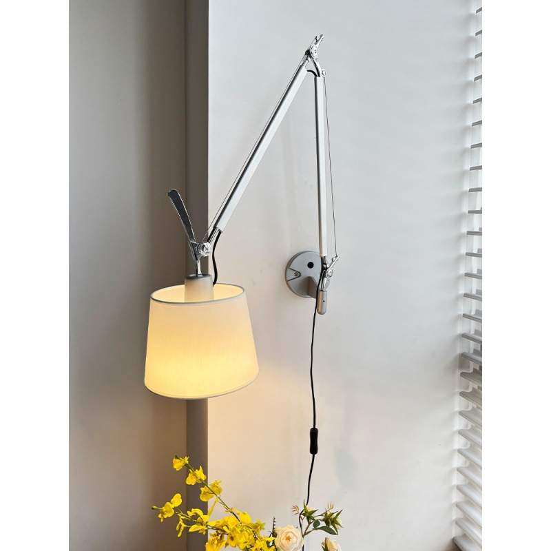 意大利中古风书房阅读灯卧室床头壁灯摇臂伸缩长臂客厅沙发墙灯,住宅家具,其它家具配件,淘宝优惠券,粉丝福利购,淘宝优惠卷