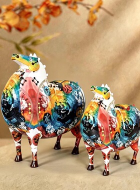 西安东西唐富贵五行马摆件工艺品装饰桌面礼物纪念品简约中式创意