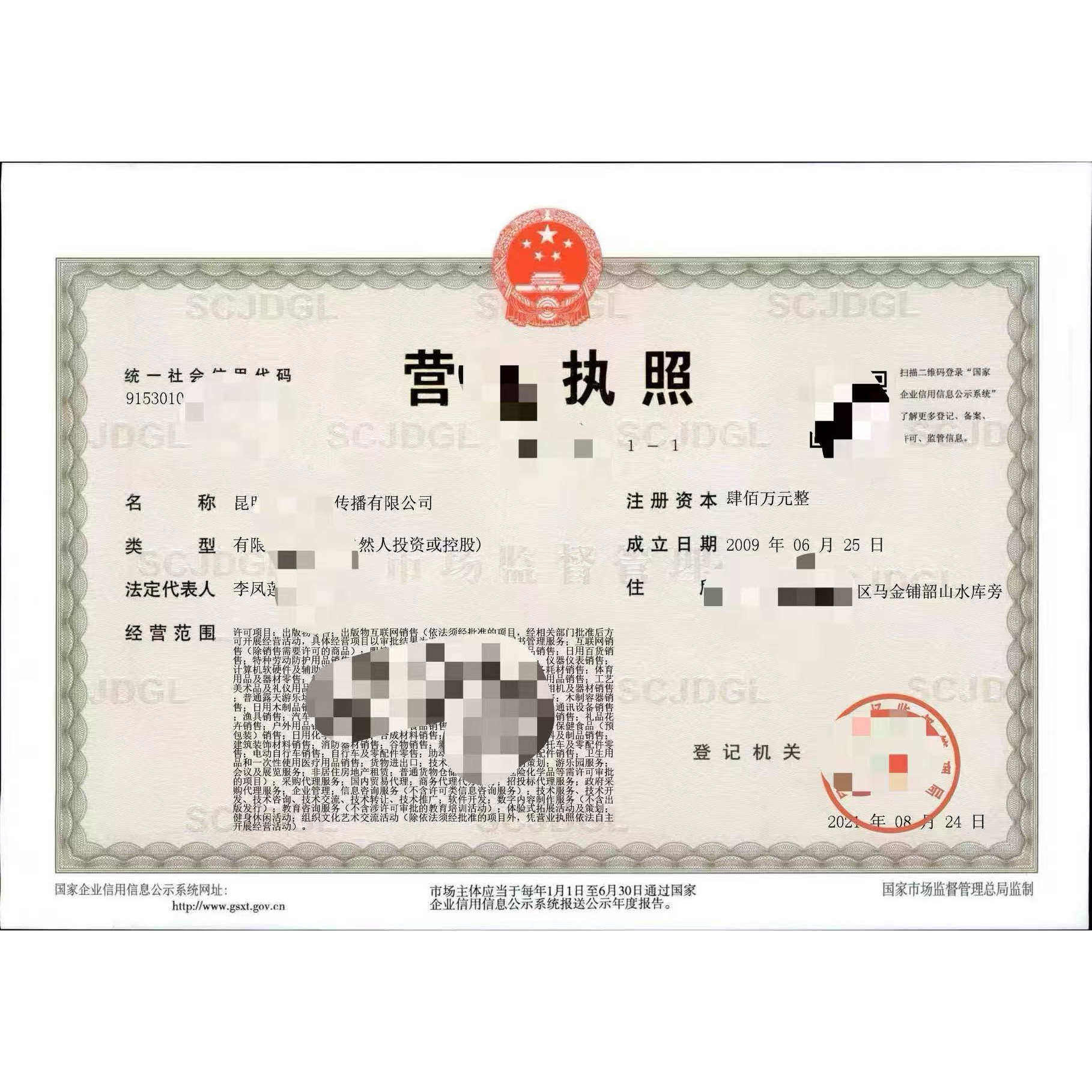 营业执照查询 电子版下载查查询 全国可查超快速出结果 - 实物图
