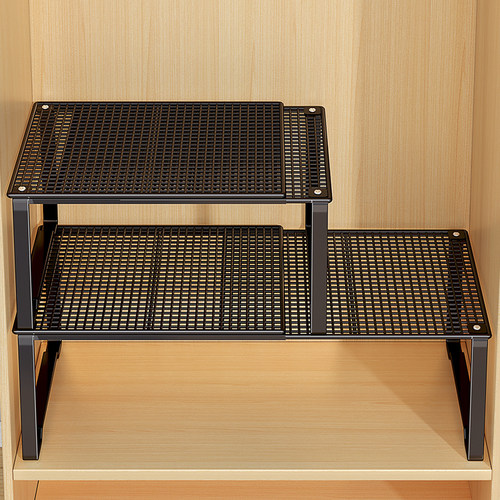 可伸缩衣柜整体橱柜分层隔板收纳神器整理分隔层柜子置物隔板鞋托