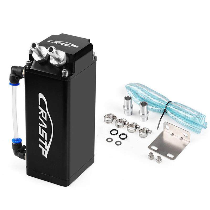 适配方形汽车改装油气分离器机油壶二次废油回收过滤壶配件