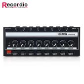 立体声一进八出监 耳放信号分配器 适配HA800S 8路监听耳机放大器