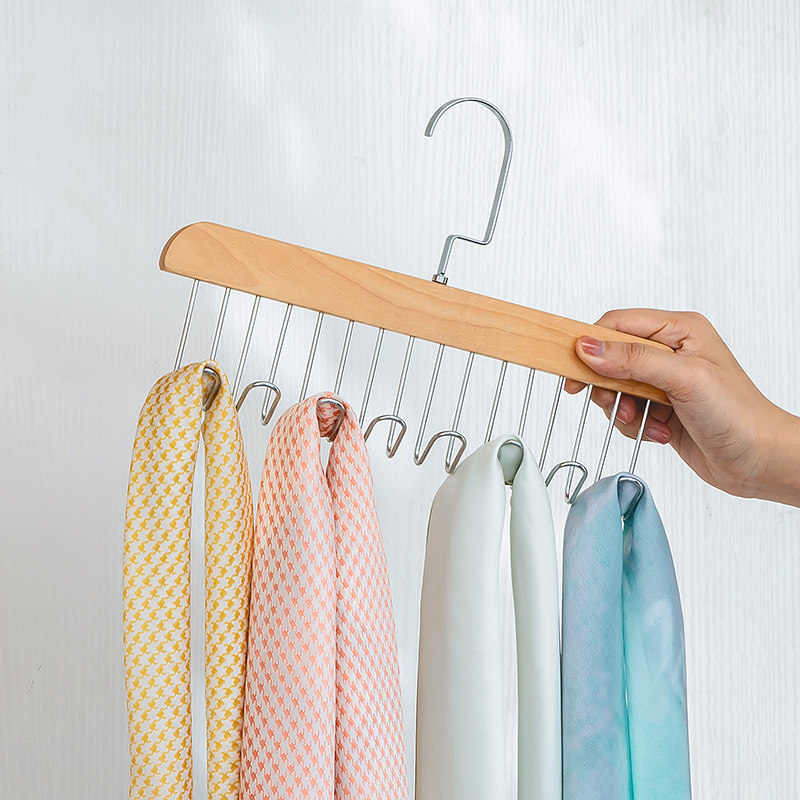 木质吊带衣架多功能内衣背心收纳B神器家用宿舍实木挂钩波浪晾衣,收纳整理,木质衣架,淘宝优惠券,粉丝福利购,淘宝优惠卷