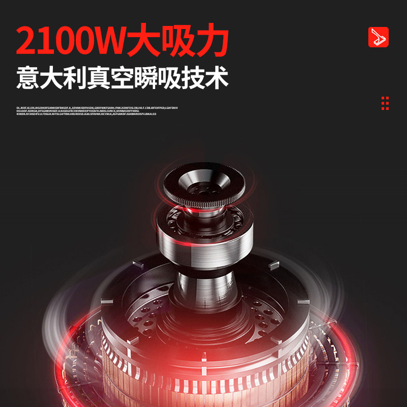 壁挂式吸尘器洗车房4S店吸尘机汽车美I容店商用专用挂墙挂壁美容