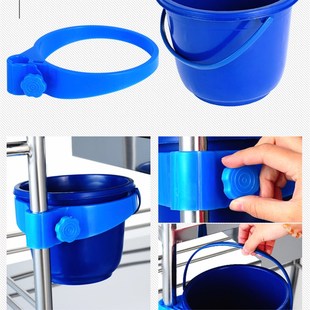 加厚不锈钢医用治疗车医用小推车C置物架手术医疗器械工具美容推