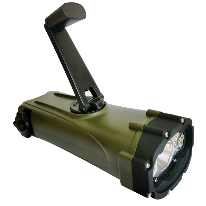 救援救灾潜水手摇手电筒可手机充电户外照明灯装备探Z险旅游用品