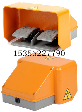 脚踏开关YDT1-18 两双连联双踏脚踩开关银点铝壳折弯机 剪板机