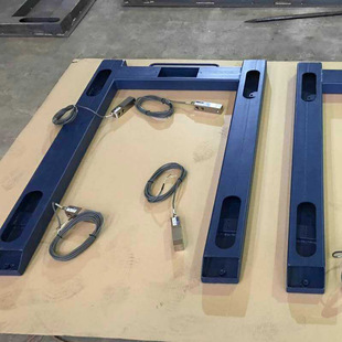 1吨2吨3吨防水不锈钢U形电子秤化工用防腐蚀U型电子地磅秤