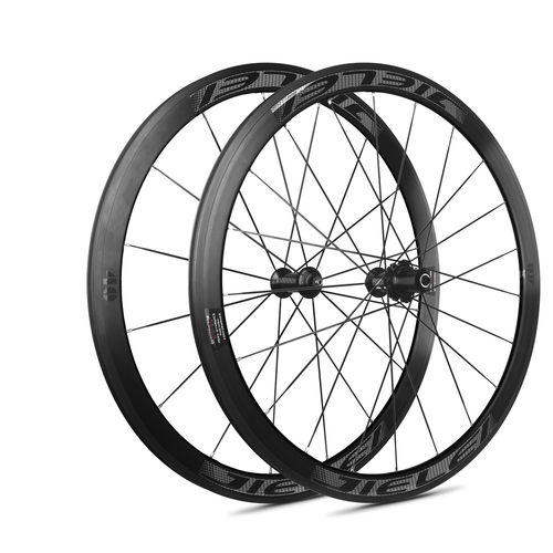 锐杰逊700C超响直拉破风条公路车轮组框高30/40/50mmV/C圈刹轮组