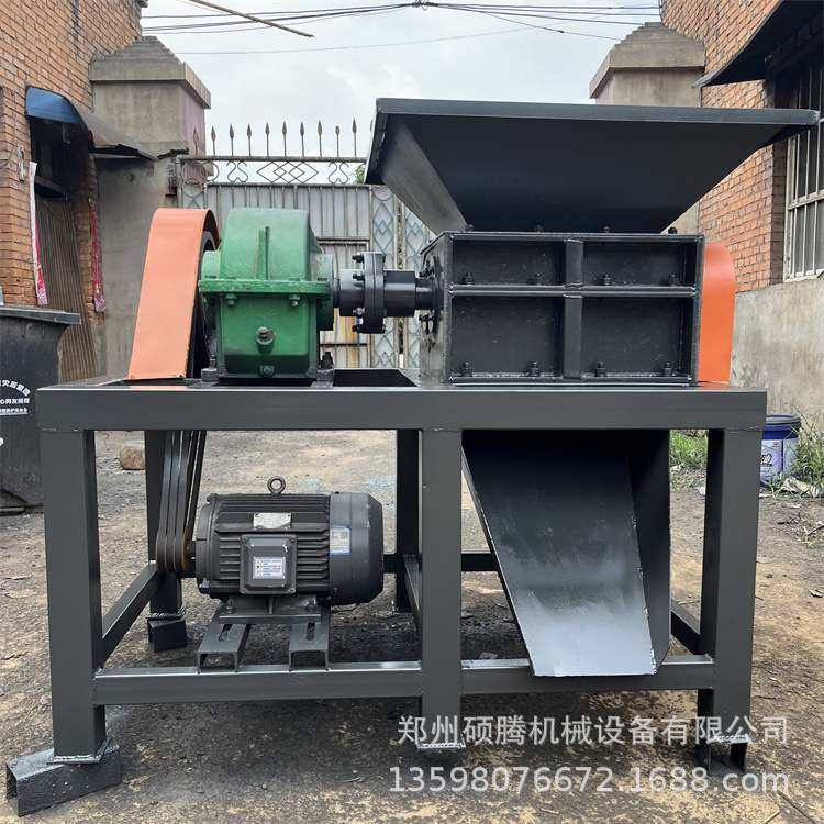 双轴墙纸壁纸废纸粉碎机 大型家具破碎机 玻璃电视柜书柜撕碎机,机械设备,粉碎机,淘宝优惠券,粉丝福利购,淘宝优惠卷