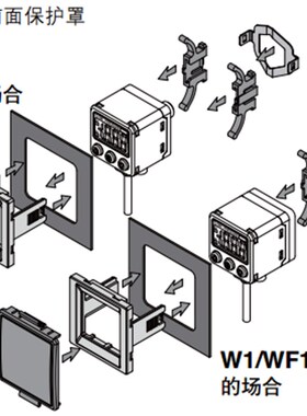 数显压力开关ZSE40AF ZSE40A-01-R ISE40A-01-R/T/S-M 原装正品现