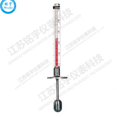 磁翻板液位计锅炉水液位计防腐带远传耐高温磁性浮子液位计测量