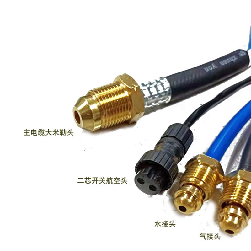 米勒焊机水冷氩弧焊枪/WP-18 米勒接头氩焊整枪配件水冷焊枪4米
