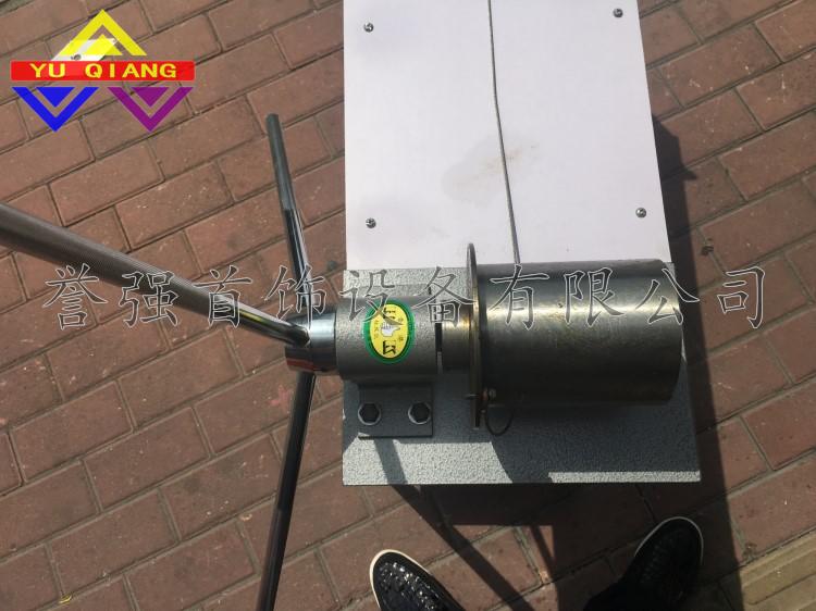 香港TSK三臂手动滚筒式座地拉线凳 大型拉线O板凳 首饰线板拉架台