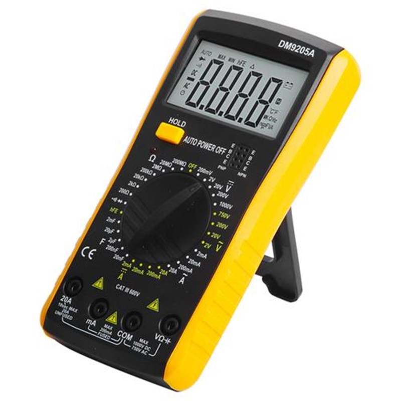 全智能数字万用表高精度自动量程电表防烧充容电迷W你电工电表。