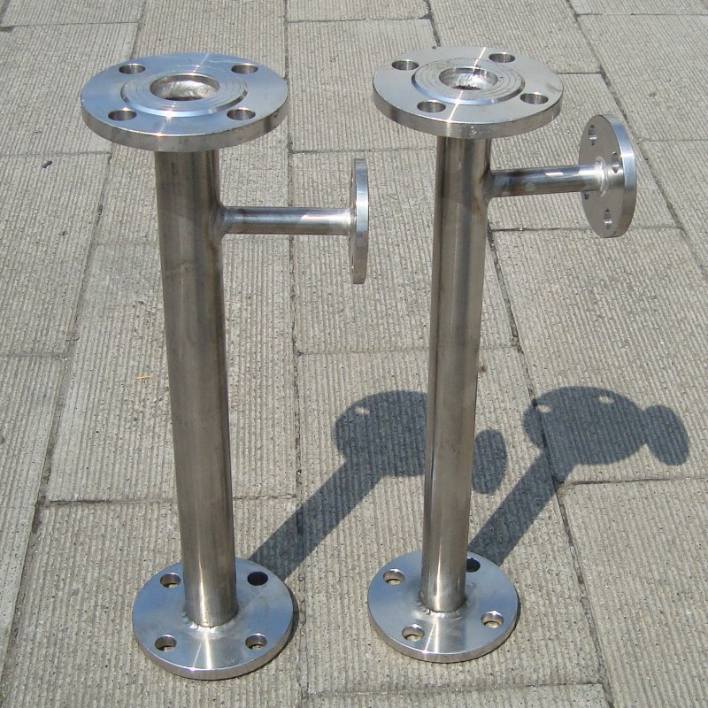 304不锈钢管道混合器DN50/65/80/100/125/150法兰连接静态混合器