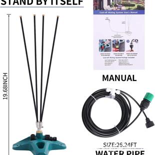 站立式喷冷却系统StandiggMistingCoolinS雾ystem便nTAT携式喷雾