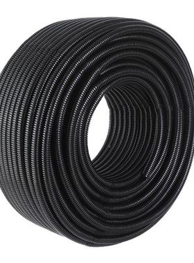 加厚PA6尼龙NIF阻燃汽波纹穿线软/车机发动开口线束管光伏电缆管