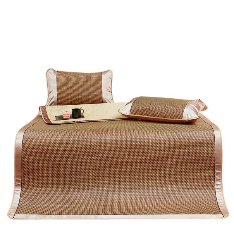 夏季藤席三件套可折叠面HT席丝御双蔓藤席夏凉冰空调席席凉席子,床上用品,藤席,淘宝优惠券,粉丝福利购,淘宝优惠卷