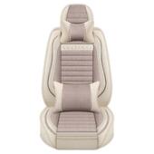 车坐垫车四季 通用全包围汽座400椅套亚透气麻布艺坐垫全汽车五座