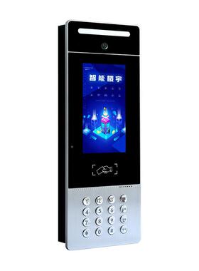 楼宇讲对讲门禁系统智别能云对门机小区高清可禁视对讲人脸识门禁