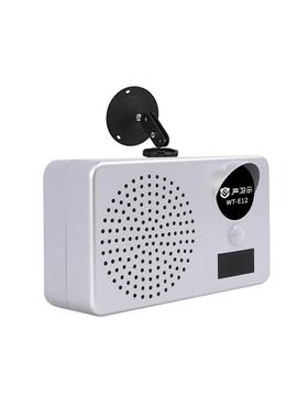 E1器2户太阳能工地安全语外音WT-E12提示红外线人体感应器播报宣