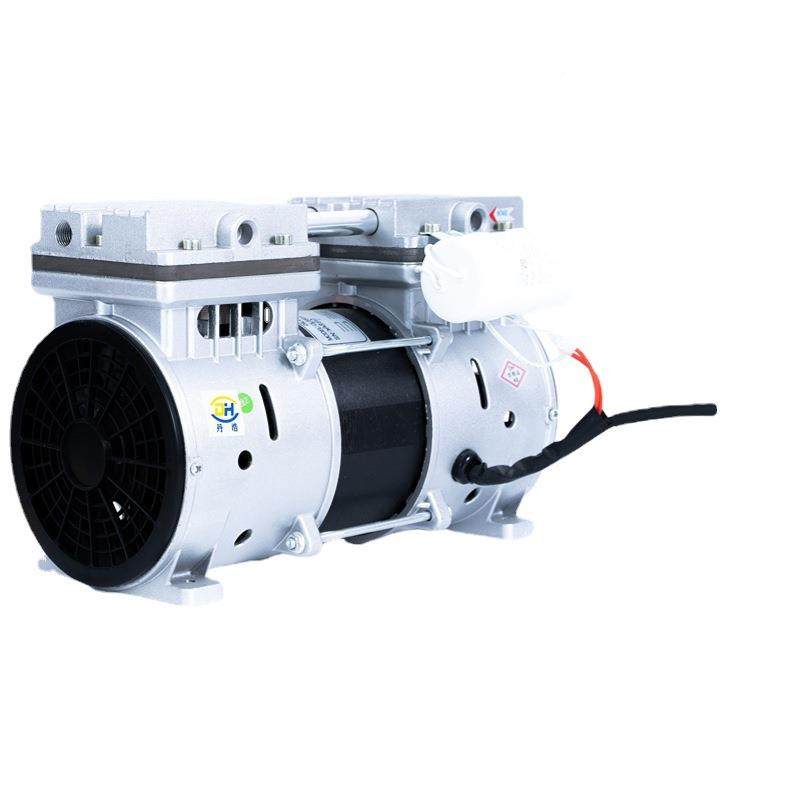 无油真空泵L55A小型静O音自吸负压0抽气泵活塞干式高无油真空泵