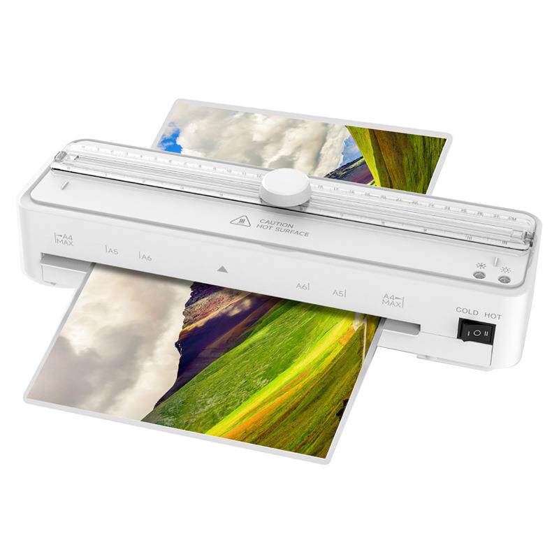 诺新款型白色A4过塑机办公家用方小封机塑相片覆膜机照片过塑机