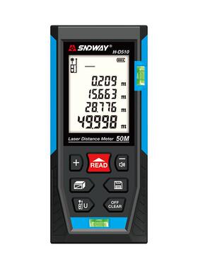 HH-D510外-D100激光测距仪红线电子尺持量房仪高手精激光度测距尺